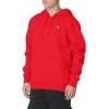 imageChampion Mens Pullover Fleece Hoodie Midweight C Logo Reg Or Big ampamp TallTeam Red ScarletWhite C Logo