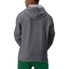 imageChampion Mens Pullover Fleece Hoodie Standard Fit Midweight C Logo Available in Regular and Big ampamp TallGranite Heather  Small Script Logo