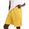 imageChampion Mens Shorts Mens Mesh Gym Shorts Lightweight Athletic Shorts Reg Or Big ampamp TallTeam Gold  C Patch Logo