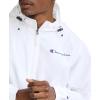 imageChampion Mens Stadium Packable Jacket Retired ColorsWhite Small  Small Script Logo