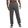 imageChampion Mens Sweatpants Fleece Comfortable Relaxedbottom Pants for Men Reg Or Big ampamp TallGranite Heather  C Patch Logo