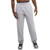 imageChampion Mens Sweatpants Fleece Comfortable Relaxedbottom Pants for Men Reg Or Big ampamp TallOxford Gray  C Patch Logo