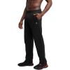 imageChampion Mens Sweatpants Fleece Openbottom Sweatpants for Men Reg Or Big ampamp TallBlack  C Logo
