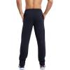imageChampion Mens Sweatpants Fleece Openbottom Sweatpants for Men Reg Or Big ampamp TallNavy  C Logo