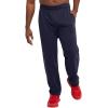 imageChampion Mens Sweatpants Fleece Openbottom Sweatpants for Men Reg Or Big ampamp TallNavy  C Logo