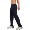 imageChampion Mens Sweatpants Fleece Openbottom Sweatpants for Men Reg Or Big ampamp TallNavy  C Logo