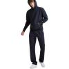 imageChampion Mens Sweatpants Fleece Openbottom Sweatpants for Men Reg Or Big ampamp TallNavy  C Patch Logo