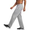 imageChampion Mens Sweatpants Fleece Openbottom Sweatpants for Men Reg Or Big ampamp TallOxford Gray  C Logo