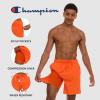 imageChampion Mens Swim Trunks with Compression Liner 2 in 1 Mens Bathing Suit Shorts 7 Inch Inseam Board Shorts for SwimmingOrange