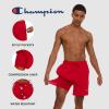 imageChampion Mens Swim Trunks with Compression Liner 2 in 1 Mens Bathing Suit Shorts 7 Inch Inseam Board Shorts for SwimmingRed