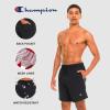 imageChampion Mens Swim Trunks with Mesh Liner 7quot Inseam Quick Drying Mens Bathing Suit Board Shorts for Swimming and BeachBlack