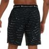 imageChampion Mens Swim Trunks with Mesh Liner 7quot Inseam Quick Drying Mens Bathing Suit Board Shorts for Swimming and BeachBlackLogo
