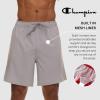 imageChampion Mens Swim Trunks with Mesh Liner 7quot Inseam Quick Drying Mens Bathing Suit Board Shorts for Swimming and BeachGrey