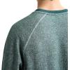 imageChampion Mens Yearbook Raglan Crewneck Sweatshirt CrestEmerald Allure Heather