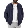 imageChampion Mens Zipup Hoodie Comfortable Zipup Hoodie Sweatshirt for Men Reg Or Big ampamp TallNavy C Logo