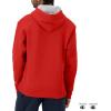 imageChampion Mens Zipup Hoodie Comfortable Zipup Hoodie Sweatshirt for Men Reg Or Big ampamp TallTeam Red Scarlet  C Logo