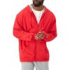 imageChampion Mens Zipup Hoodie Comfortable Zipup Hoodie Sweatshirt for Men Reg Or Big ampamp TallTeam Red Scarlet  C Logo