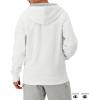 imageChampion Mens Zipup Hoodie Comfortable Zipup Hoodie Sweatshirt for Men Reg Or Big ampamp TallWhite  C Logo