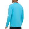imageChampion Rash Guard for Men Long Sleeve Mens Swim Shirt for Fishing Hiking UPF 50 SPF Sun UV Protection Quick DryLight Blue