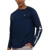 imageChampion Rash Guard for Men Long Sleeve Mens Swim Shirt for Fishing Hiking UPF 50 SPF Sun UV Protection Quick DryNavy