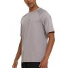 imageChampion Rash Guard for Men Short Sleeve Mens Swim Shirt Sun Shirt UPF 50 UV Protection SPF Quick Drying RashguardLight Grey