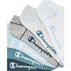 imageChampion Womens 6Pack Low Cut Athletic Socks with MoistureWicking Breathable Stretch Size 59WhiteBlue Assorted