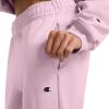 imageChampion Womens CinchedBottom Fleece Sweatpants Oversized Fit MidweightBallerina Slipper