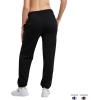 imageChampion Womens CinchedBottom Fleece Sweatpants Oversized Fit MidweightBlack