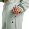 imageChampion Womens CinchedBottom Fleece Sweatpants Oversized Fit MidweightClever Sage