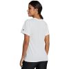 imageChampion Womens Classic Short Sleeve Graphic TShirt Standard Fit Script LogoWhite Script