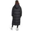 imageChampion Womens Extra Long Quilted Puffer Jacket With HoodBlack
