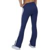 imageChampion Womens Flare Leggings Soft Touch Moisture Wicking Flared Pants for Women 315quot Plus Size AvailableBlown Glass BlueWhite