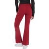 imageChampion Womens Flare Leggings Soft Touch Moisture Wicking Flared Pants for Women 315quot Plus Size AvailableCardinal