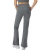 imageChampion Womens Flare Leggings Soft Touch Moisture Wicking Flared Pants for Women 315quot Plus Size AvailableEbony Heather