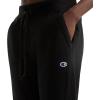imageChampion Womens Fleece Joggers Standard Fit Midweight Script ampamp C Logo Available in Regular and PlusBlack  C Logo