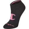 imageChampion Womens Lightweight Low Cut 10Pack Moisturewicking Athletic Socks Size 59Black Logo