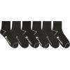 imageChampion Womens Quarter Socks  6Pack Cushioned Athletic Socks with MoistureWicking Arch Support Size 59Midnight Black