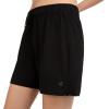 imageChampion Womens Shorts Jersey Shorts Soft Lightweight Comfortable Shorts for Women 5quot Plus Size AvailableBlack