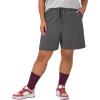 imageChampion Womens Shorts Jersey Shorts Soft Lightweight Comfortable Shorts for Women 5quot Plus Size AvailableGranite Heather
