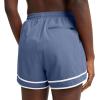 imageChampion Womens Shorts Workout Shorts Soft Comfortable Gym Shorts for Women 3quotSeven Seas BlueWhite