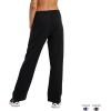 imageChampion Womens Size Lounge Pants Standard Fit Lightweight Available in Regular and PlusBlack