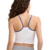 imageChampion Womens Soft Touch Longline Cami Shelf Bra C LogoWhiteMulti
