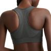 imageChampion Womens Sports Bra Infinity Racerback Moderate Support Seamless Sports Bra for WomenAsphalt
