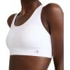 imageChampion Womens Sports Bra Infinity Racerback Moderate Support Seamless Sports Bra for WomenWhite