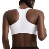 imageChampion Womens Sports Bra Infinity Racerback Moderate Support Seamless Sports Bra for WomenWhite