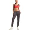 imageChampion Womens Sports Bra Motion Control Zip Highimpact Sports Bra Wirefree Bra for WomenRed Flame