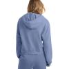 imageChampion Womens Vintage Wash Zipup Hoodie C LogoSevenseas Blue