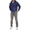 imageChampion mens Champion Mens Lightweight Varsity Jacket With Jersey HoodPeacoat