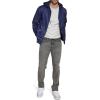 imageChampion mens Champion Mens Lightweight Varsity Jacket With Jersey HoodPeacoat