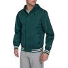 imageChampion mens Champion Mens Lightweight Varsity Jacket With Jersey HoodRain Forest